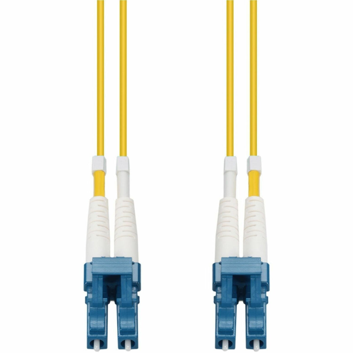 AddOn 15m LC to LC Yellow OS2 Duplex OFNR (Riser-Rated) SMF Fiber Patch Cable - ADD-LC-LC-15M9SMF