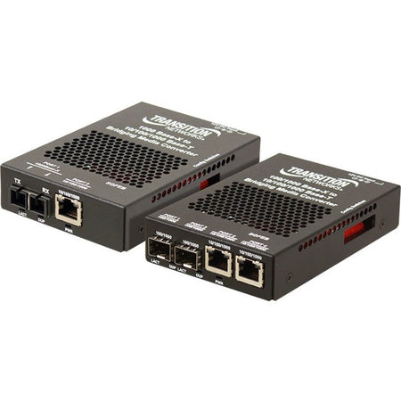 Transition Networks 10/100/1000 Ethernet Media Converter Stand-Alone - SGFEB1039-130-NA