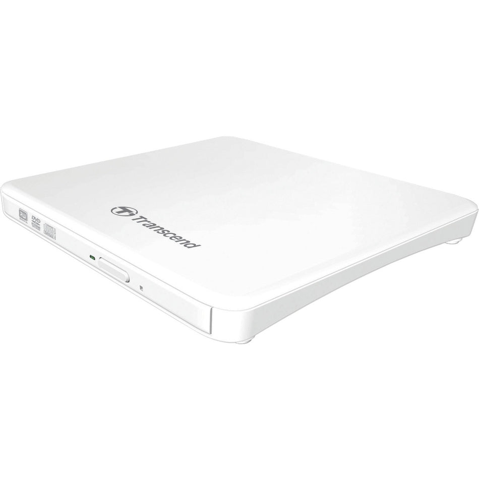 Transcend DVD-Writer - External - White - TS8XDVDS-W