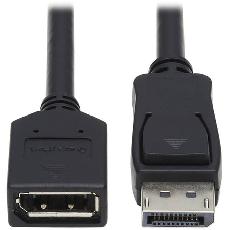 Eaton Tripp Lite Series DisplayPort Extension Cable with Latch, 4K @ 60 Hz, HDCP 2.2 (M/F), 6 ft. (1.83 m) - P579-006