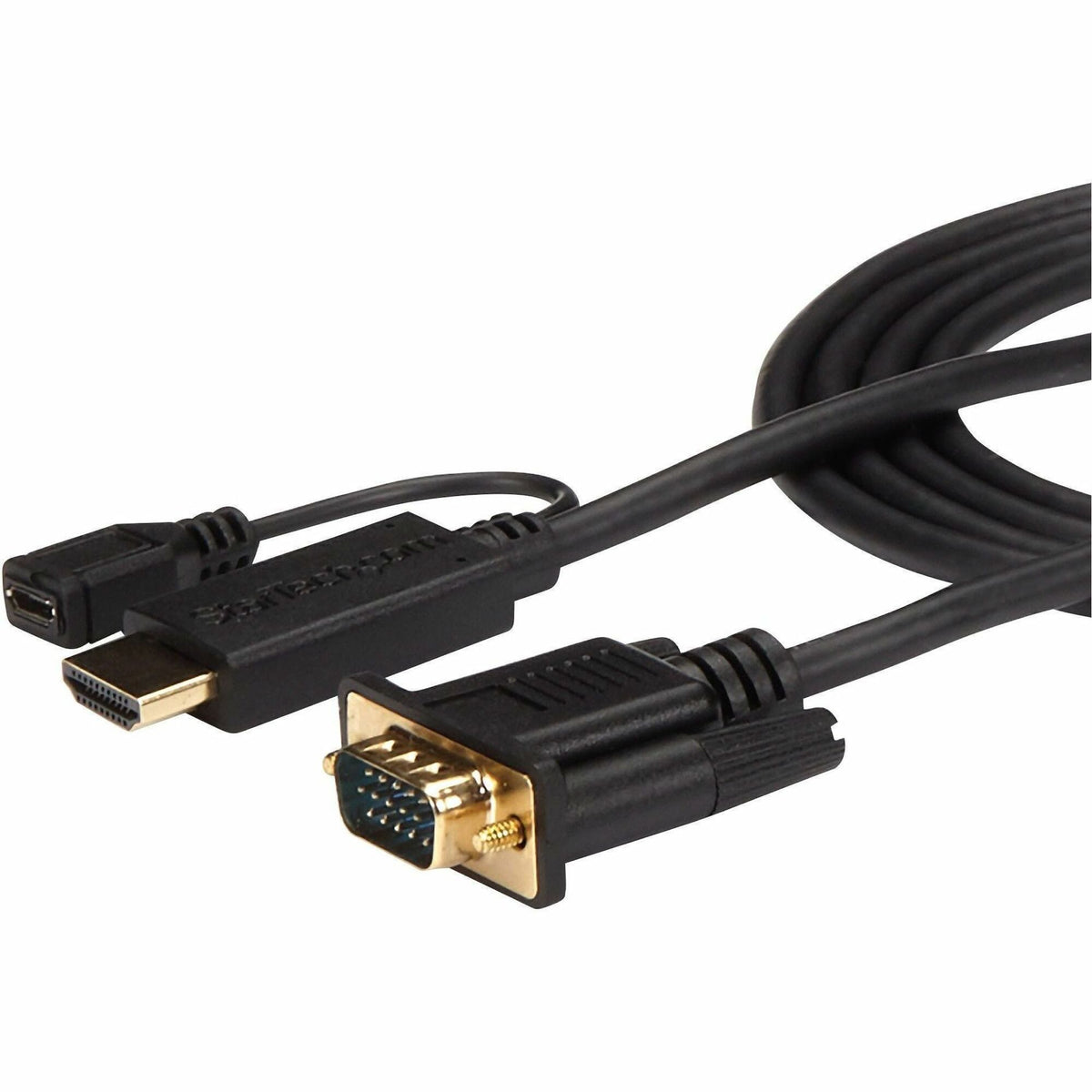 StarTech.com HDMI to VGA Cable - 3 ft / 1m - 1080p - 1920 x 1200 - Active HDMI Cable - Monitor Cable - Computer Cable - HD2VGAMM3