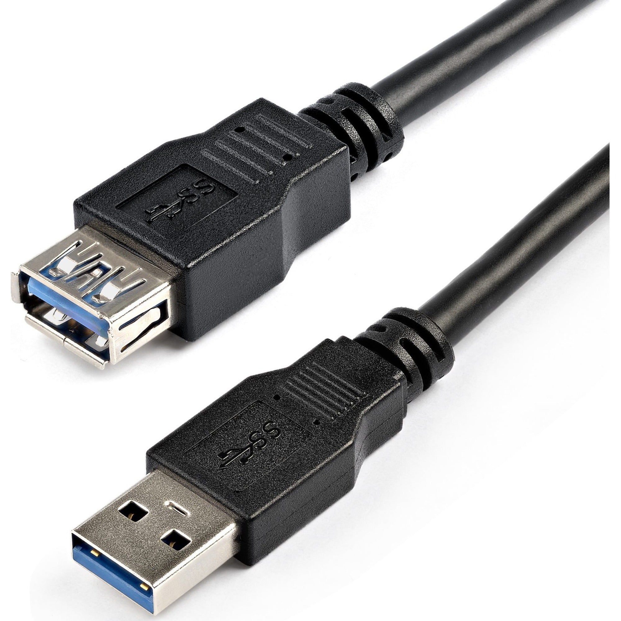 StarTech.com 2m Black SuperSpeed USB 3.0 (5Gbps) Extension Cable A to A - M/F - USB3SEXT2MBK