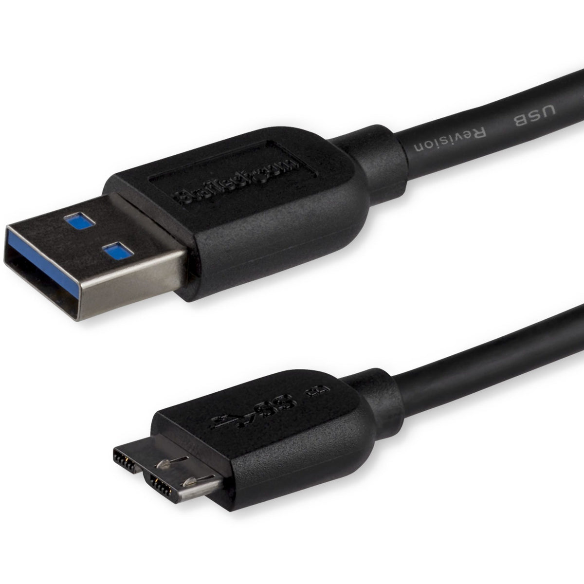 StarTech.com 3m (10ft) Slim SuperSpeed USB 3.0 (5Gbps) A to Micro B Cable - M/M - USB3AUB3MS