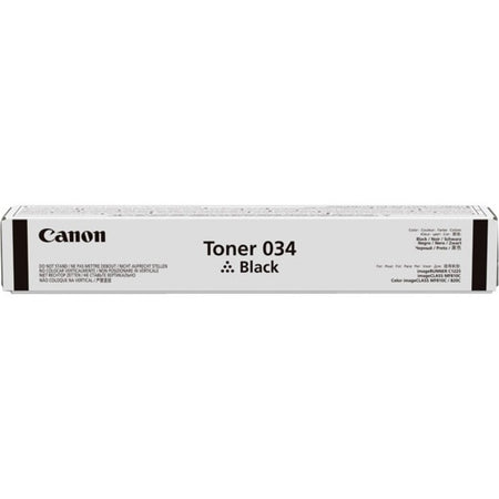 Canon 034 Original Standard Yield Laser Toner Cartridge - Black - 1 Pack - 9454B001