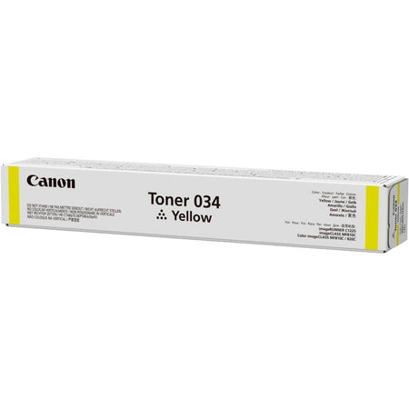 Canon 034 Original Laser Toner Cartridge - Yellow Pack - 9451B001