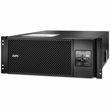 APC Smart-UPS On-Line, 6kVA/6kW, Rackmount 4U, 208V, 2x L6-20R+3x L6-30R NEMA outlets, Network Card+SmartSlot, Extended runtime, W/ rail kit - SRT6KRMXLT