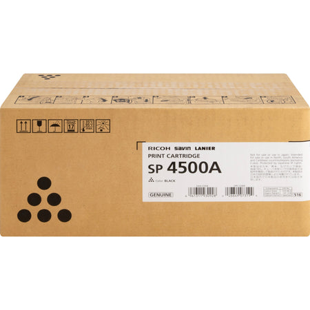 Ricoh SP 4500A Original LED Toner Cartridge - Black - 1 Each - 407319