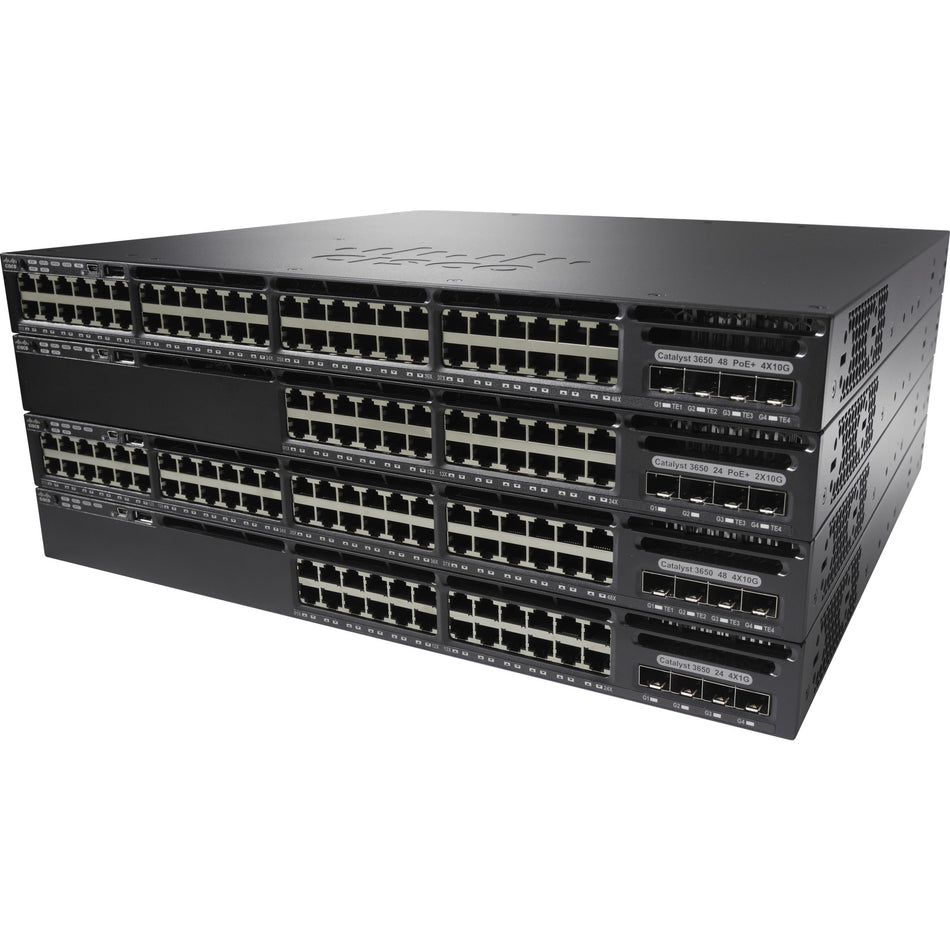 Cisco Catalyst WS-C3650-48TS Layer 3 Switch - WS-C3650-48TS-S-RF