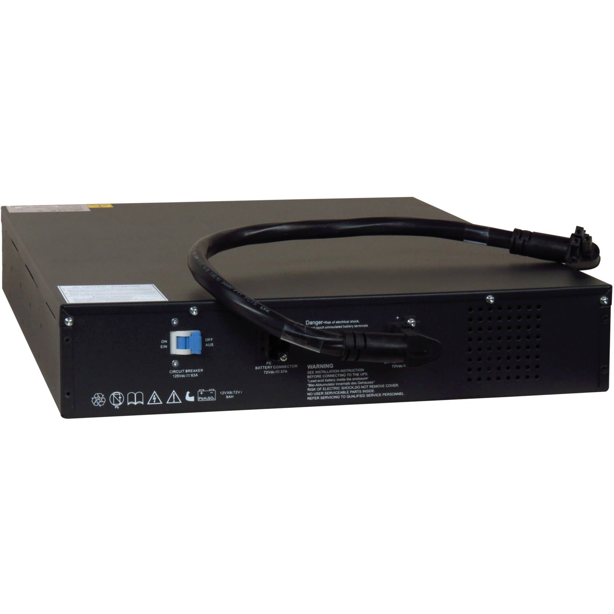 Vertiv Liebert GXT4-72VBATT 9 Ah, 72V External Battery Cabinet for Vertiv Liebert GXT4-3000RT120, GXT4-3000RT230, and GXT4-3000RT208 - GXT4-72VBATT