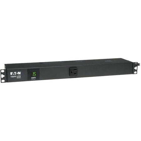 Tripp Lite by Eaton PDU 1.5kW Single-Phase Local Metered PDU 100-127V Outlets (13 5-15R) 5-15P Input with 6 ft. (1.83 m) Cord 1U Rack-Mount - PDUMH15-6