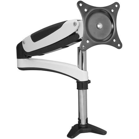 Full-Motion Easy Access Single Monitor Desk Mount - White - CE-MT1H12-S1