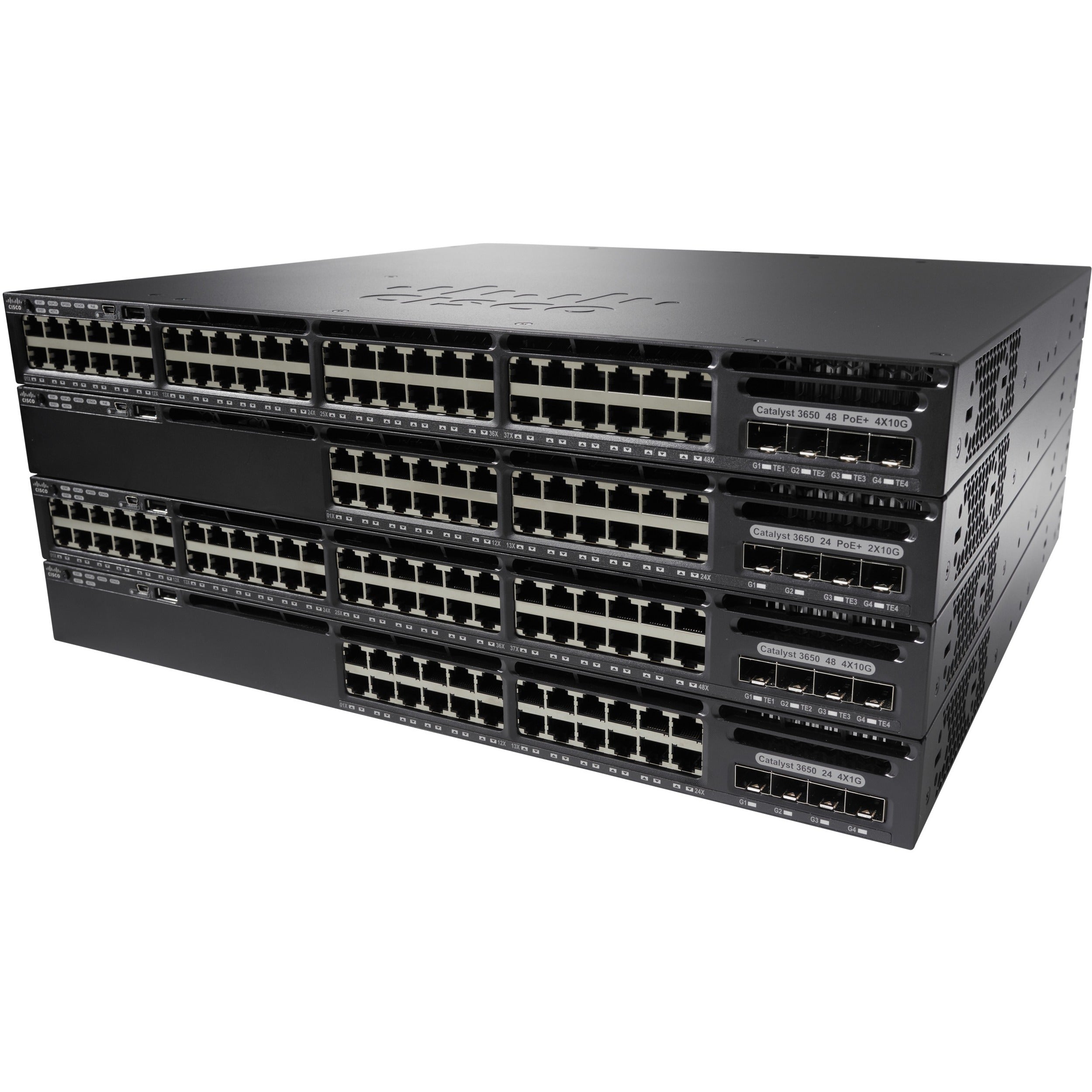 Cisco Catalyst WS-C3650-48TD Layer 3 Switch - WS-C3650-48TD-S-RF