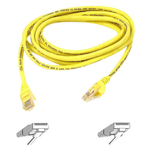 Belkin Cat5e Cable - A3L791-01-YLW-S
