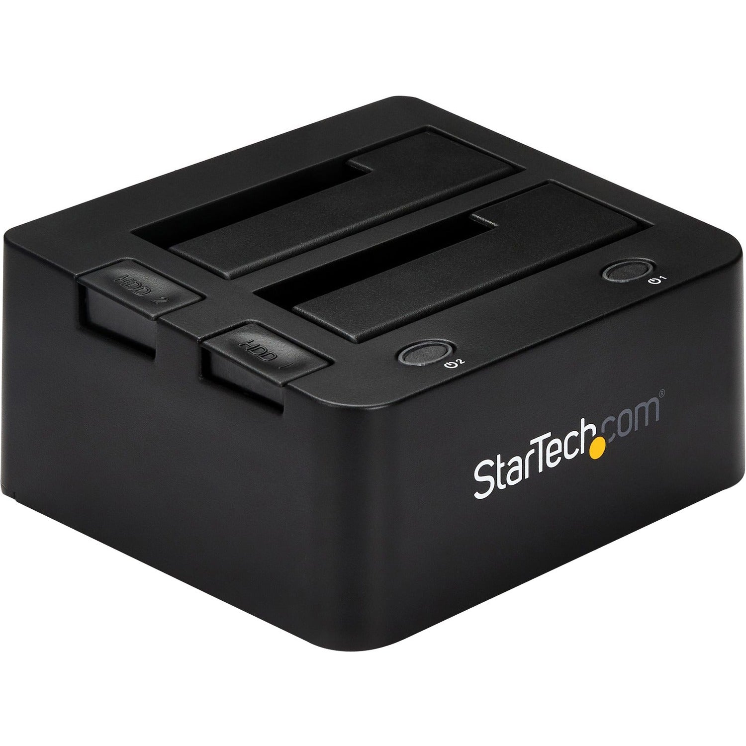 StarTech.com Dual-Bay USB 3.0 to SATA and IDE Hard Drive Docking Station, 2.5/3.5" SATA III and IDE (40 pin), SSD/HDD Dock, Top-Loading - UNIDOCKU33