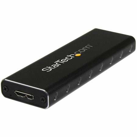 StarTech.com M.2 SSD Enclosure for M.2 SATA SSDs - USB 3.0 (5Gbps) with UASP - External M.2 SSD Enclosure - Aluminum - SM2NGFFMBU33