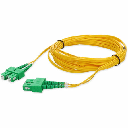 AddOn 2m ASC to ASC Yellow OS2 Duplex OFNR (Riser-Rated) SMF Fiber Patch Cable - ADD-ASC-ASC-2M9SMF