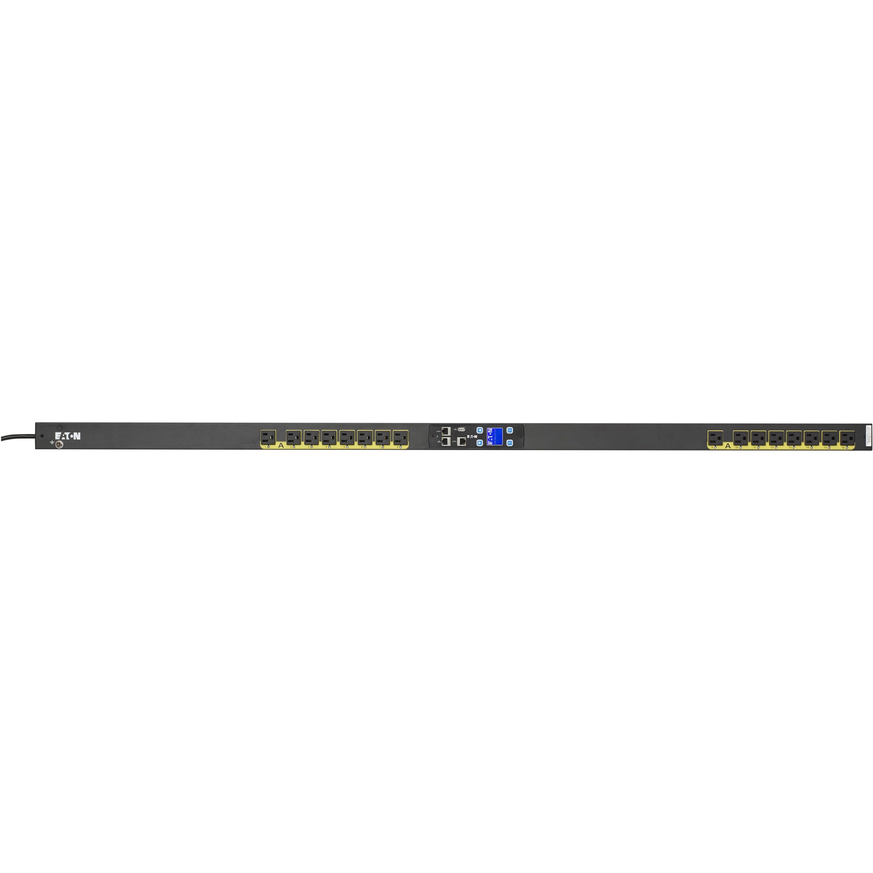 Eaton Managed Rack PDU 1.44 kW max 120V 12A 0U 16 Outlet Single-Phase PDU - EMA112-10