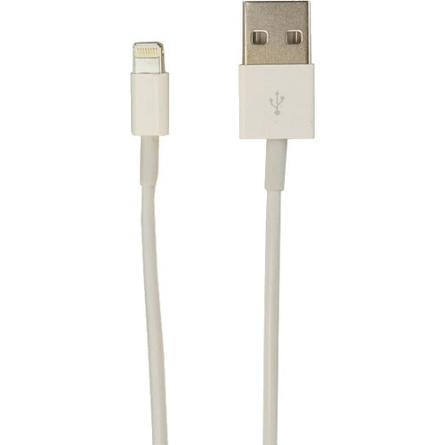 VisionTek Lightning to USB .25 Meter Cable White (M/M) - 900779