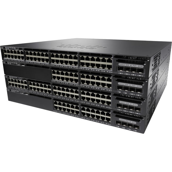 Cisco Catalyst 3650-48T Ethernet Switch - WS-C3650-48TS-L-RF