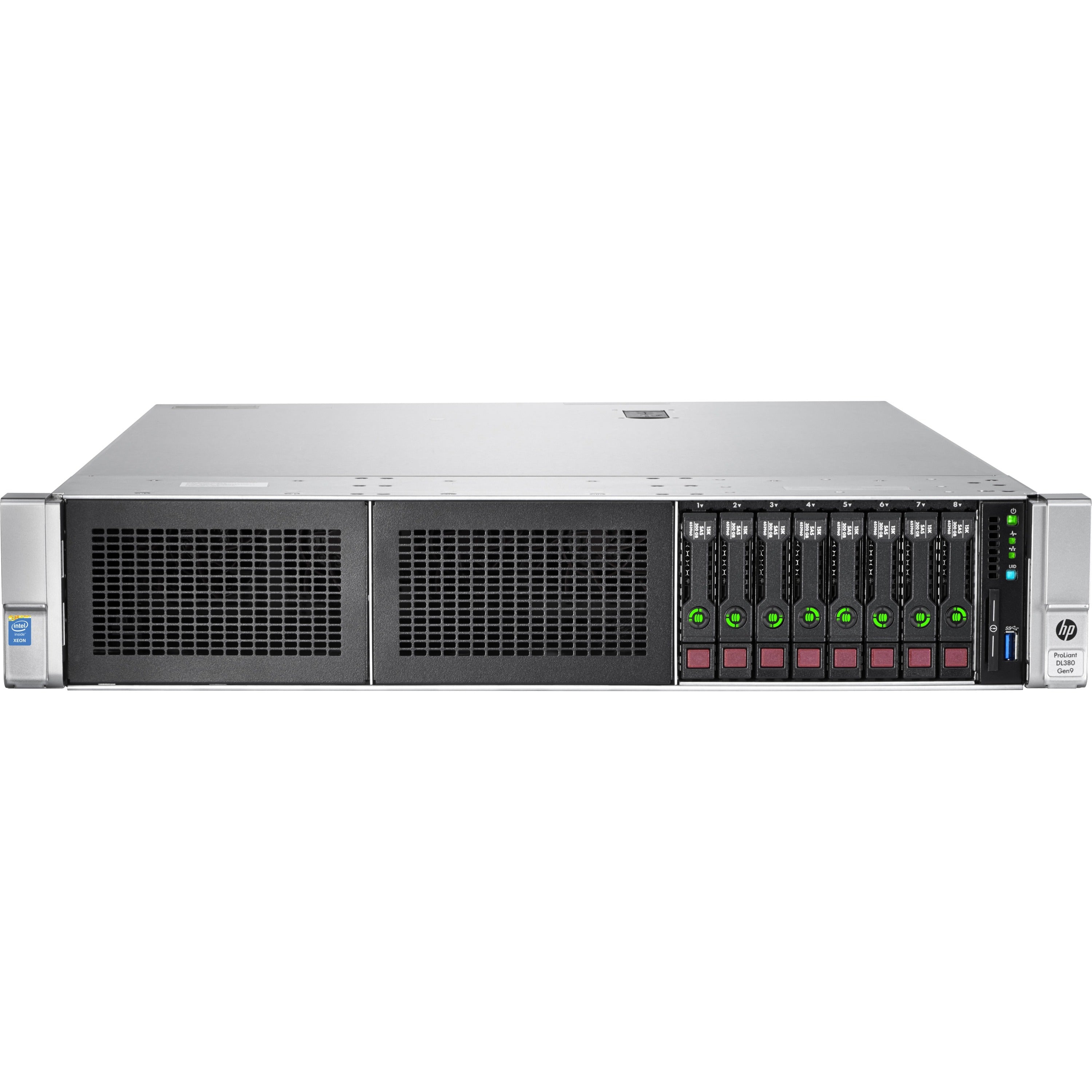 HPE ProLiant DL380 G9 2U Rack Server - 2 x Intel Xeon E5-2690 v3 2.60 GHz - 32 GB RAM - 12Gb/s SAS Controller - 803860-B21