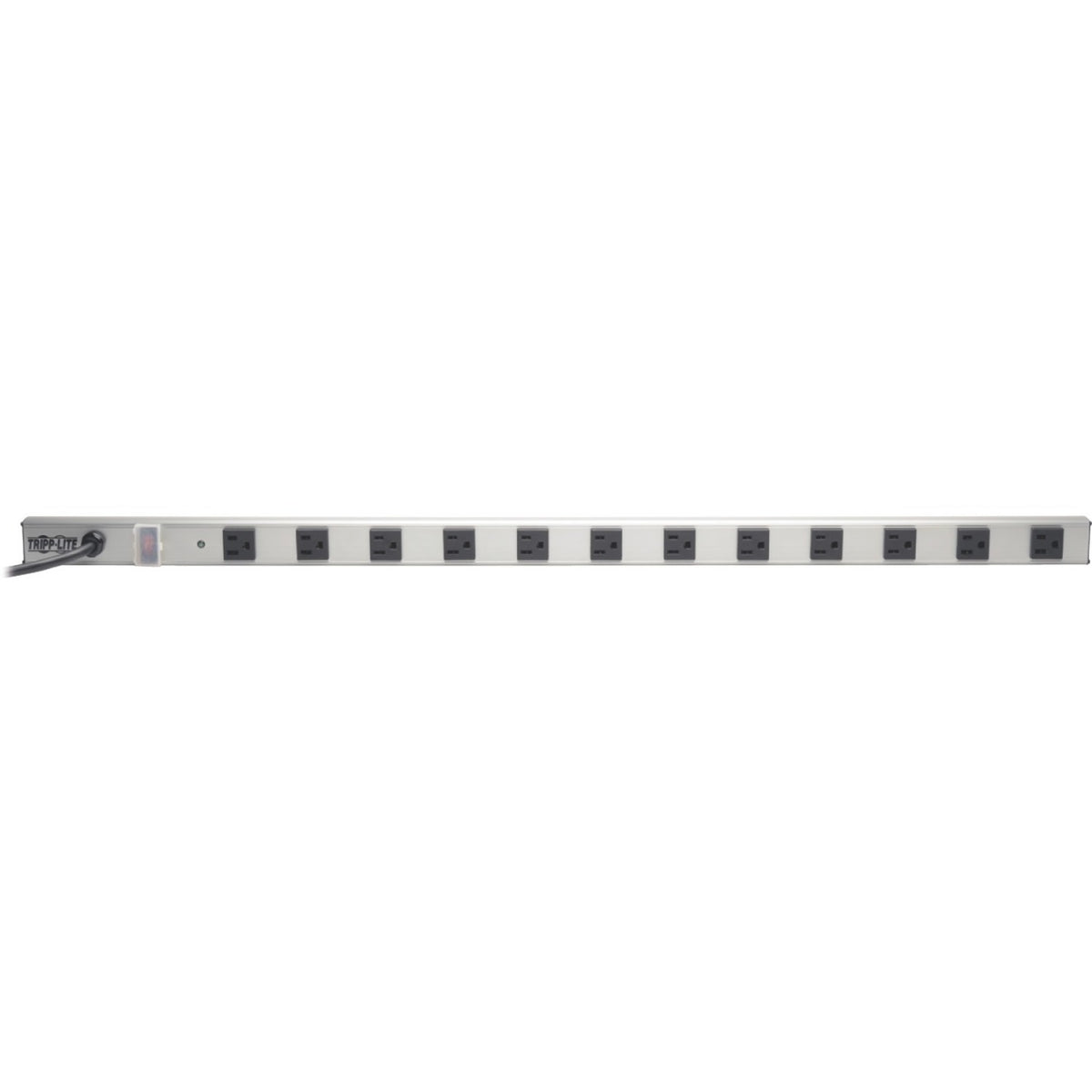 Tripp Lite by Eaton 12-Outlet Power Strip with Surge Protection 15 ft. (4.57 m) Cord 1050 Joules 36 in. length - SS3612