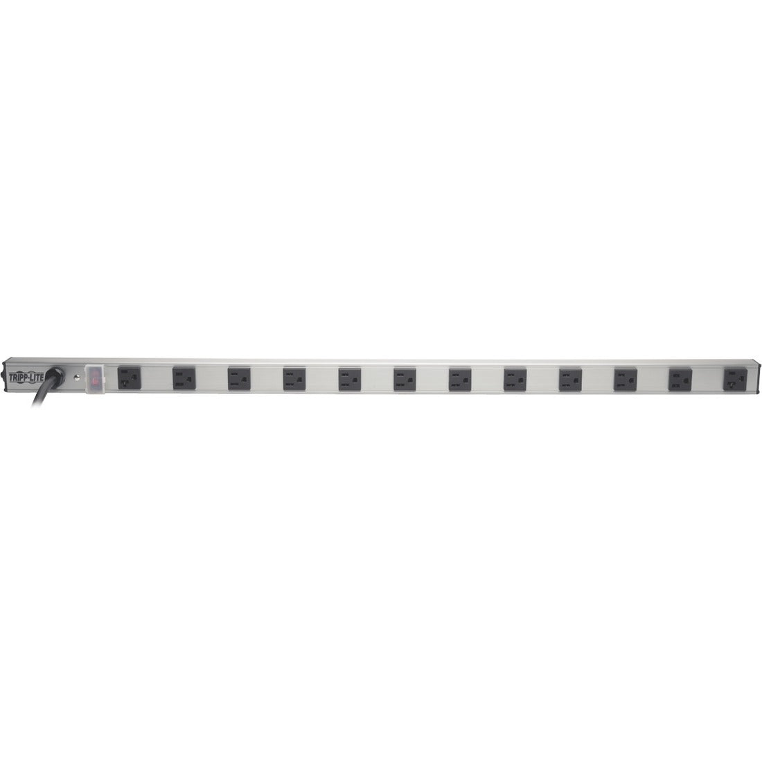 Eaton Tripp Lite Series 12-Outlet Power Strip with Surge Protection, (10-15A & 2-20A), 15 ft. (4.57 m) Cord, 1650 Joules, 36 in. length - SS361220
