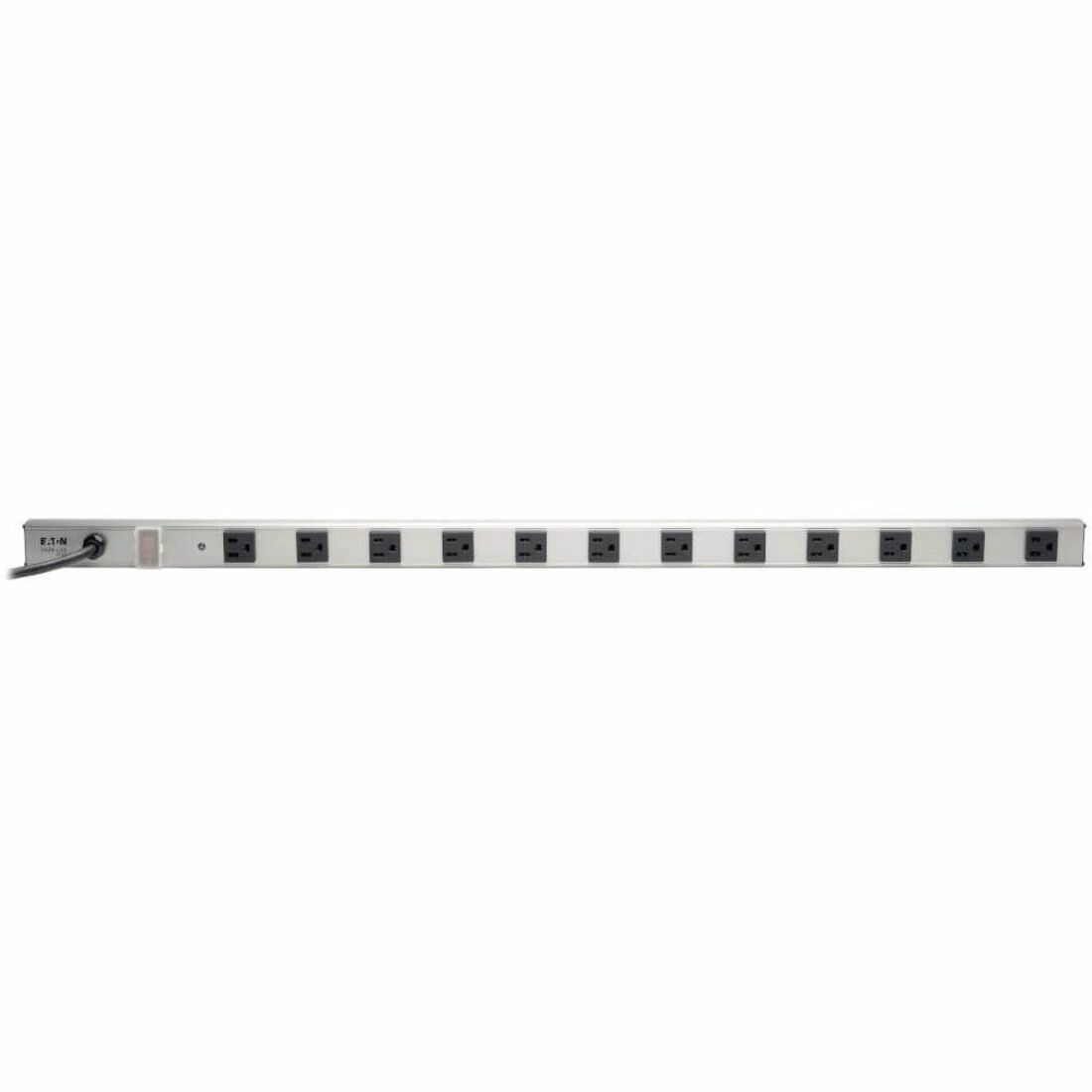 Tripp Lite by Eaton 12-Outlet (10-15A & 2-20A) Vertical Power Strip 120V 20A 15 ft. (4.57 m)Cord 5-20P 36 in. - PS361220