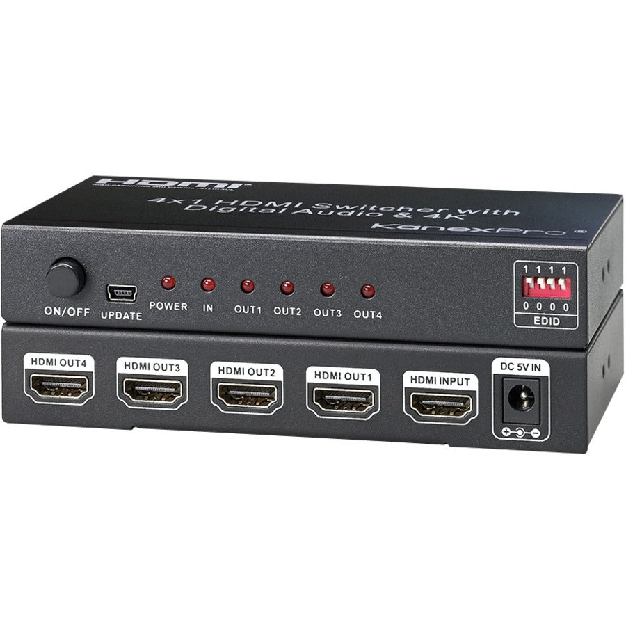 KanexPro 4K UHD HDMI 1x4 Port Splitter - SP-HD1X44K