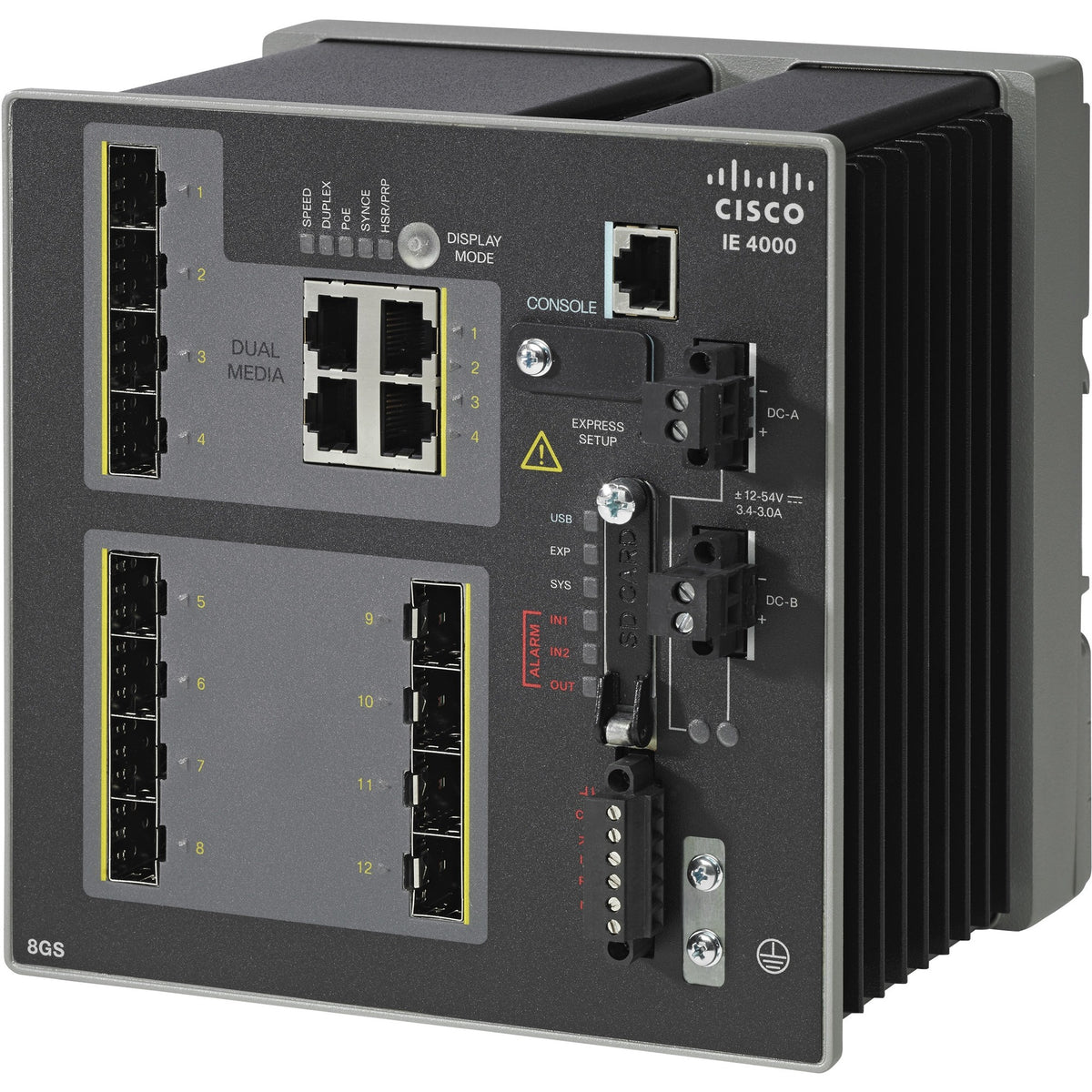 Cisco IE-4000-8GS4G-E Ethernet Switch - IE-4000-8GS4G-E