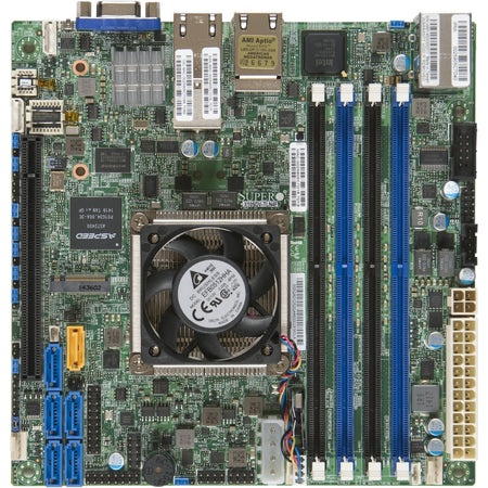 Supermicro X10SDV-TLN4F Server Motherboard - Intel Chipset - Socket BGA-1667 - Mini ITX - MBD-X10SDV-TLN4F-O