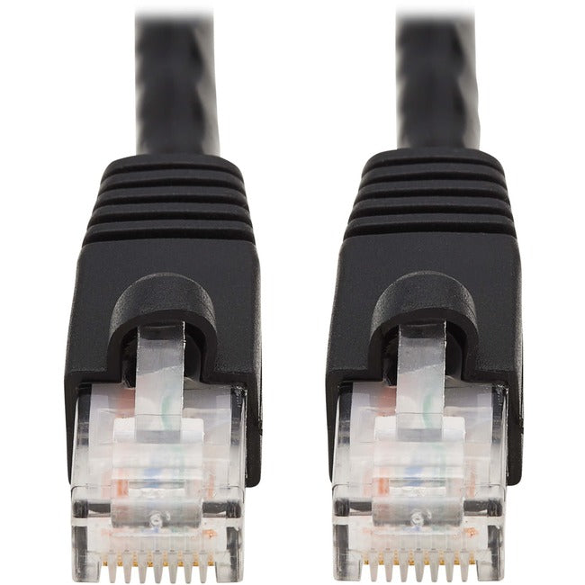 Eaton Tripp Lite Series Cat6a 10G Snagless UTP Ethernet Cable (RJ45 M/M), Black, 3 ft. (0.91 m) - N261-003-BK