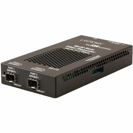 Stand-alone Fiber to Fiber Media Converter SFP+ to SFP+ for Data Rates from 1 Gbps to 11.5 Gbps - S4110-4848-NA