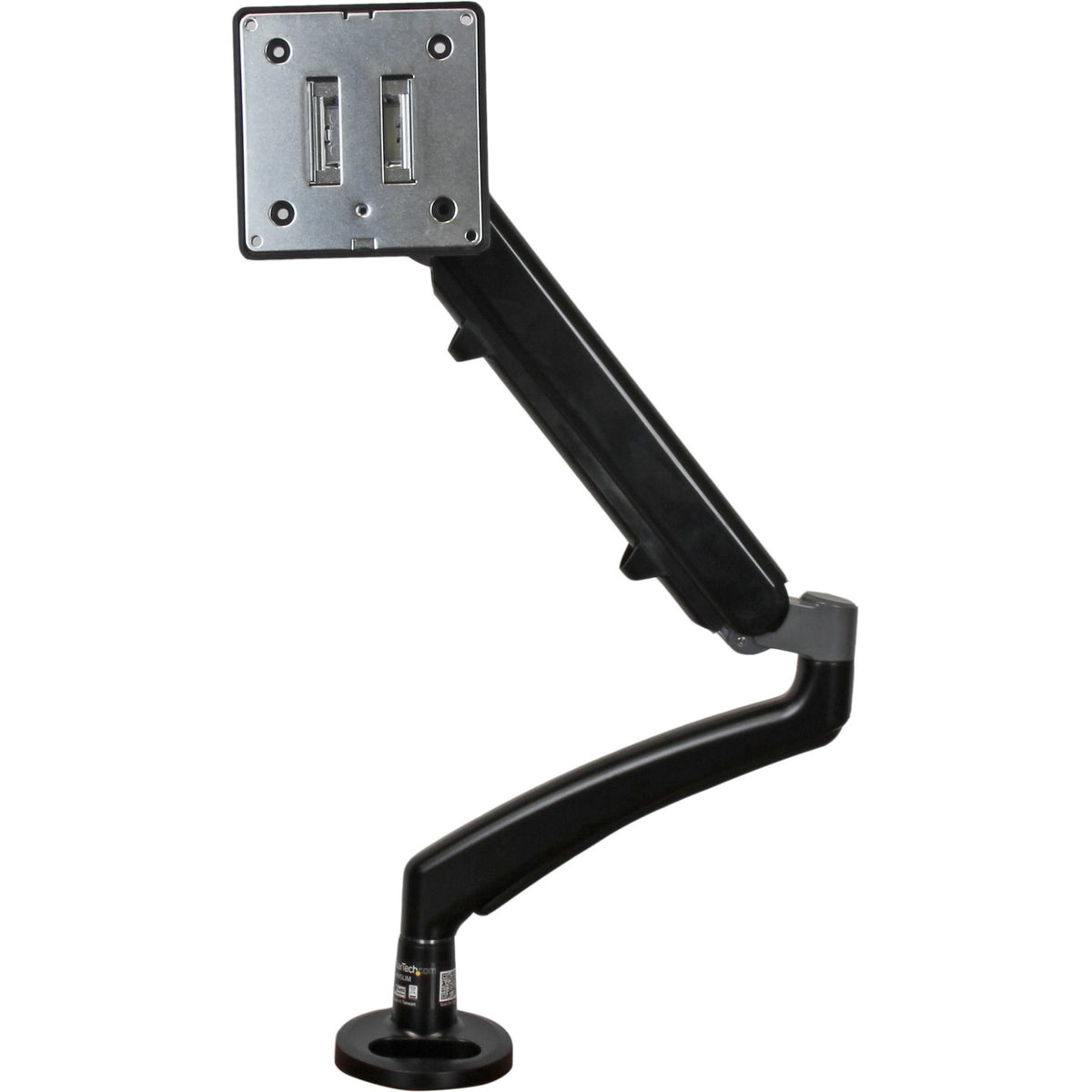 StarTech.com Desk Mount Monitor Arm, Slim Profile, For VESA Mount Monitors up to 34" (15.4lb/7kg), Adjustable Single Monitor Mount, Steel - ARMSLIM