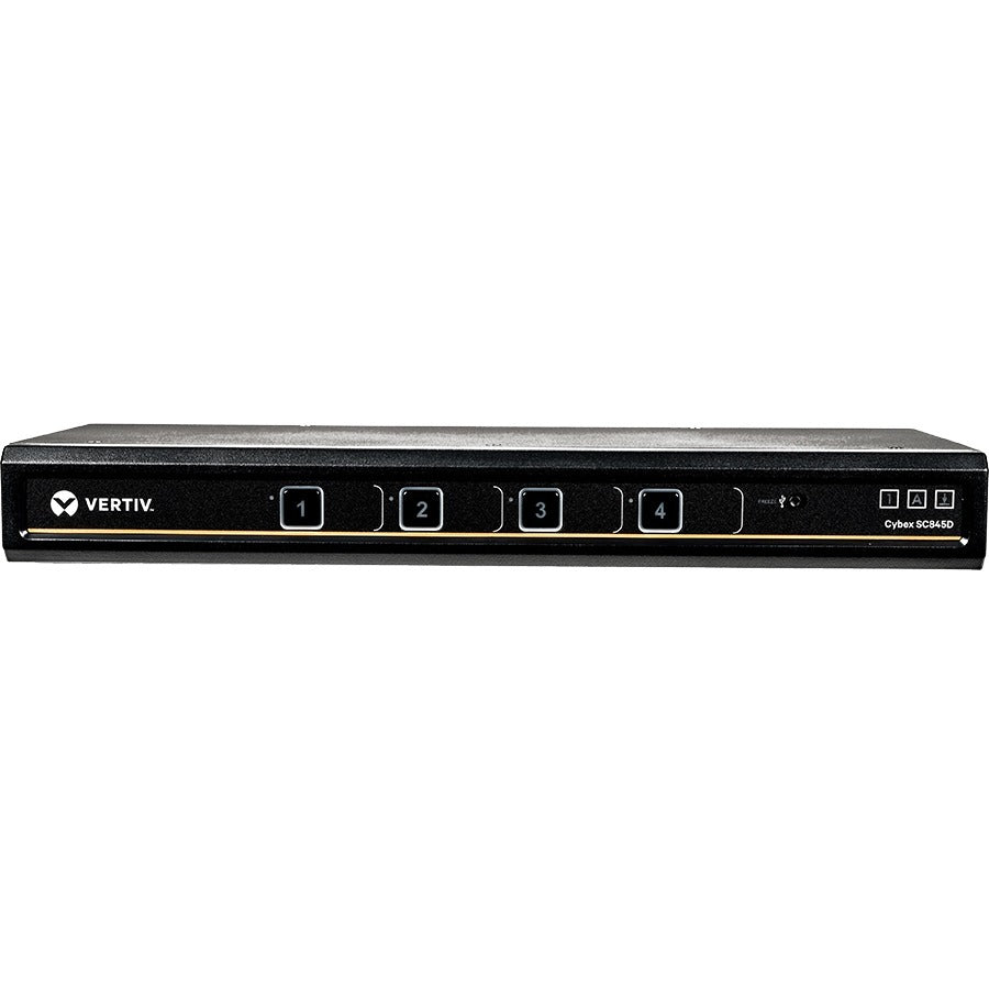 Vertiv Cybex SC800 Secure KVM | 4 Port | Secure Desktop KVM Switch (SC845D-001) - SC845D-001