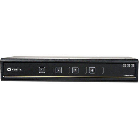 Vertiv Cybex SC900 Secure Desktop KVM| 4 Port Dual-Head| DisplayPort| TAA - SC940D-001