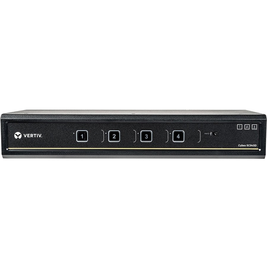 Vertiv Cybex SC900 Secure Desktop KVM|4 Port Dual-Head|DisplayPort DPP| TAA - SC945D-001