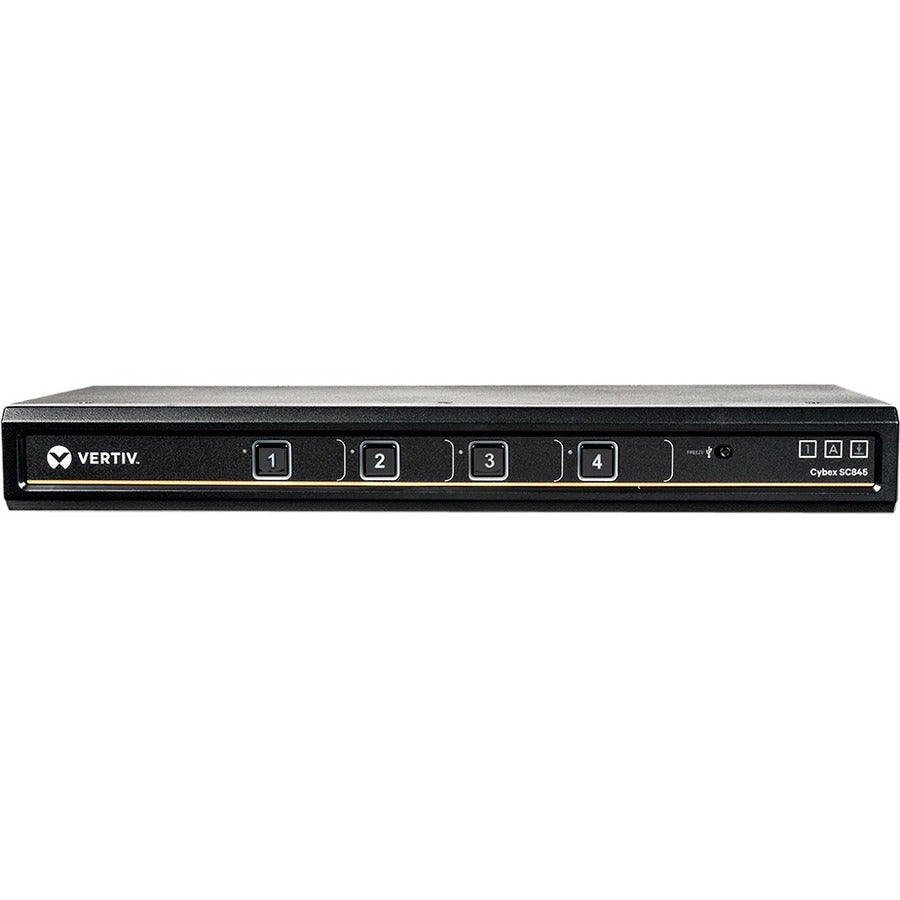 Vertiv Cybex SC800 Secure KVM | 4 Port | Secure Desktop KVM Switch (SC845-001) - SC845-001