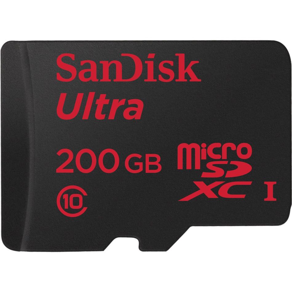 SanDisk Ultra 200 GB Class 10/UHS-I microSDXC - SDSDQUAN-200G-A4A