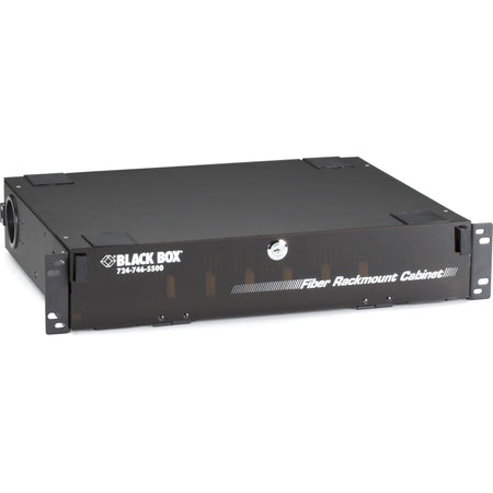 Black Box Rackmount Fiber Enclosure - 2U, 6-Panel - JPM418A-R5