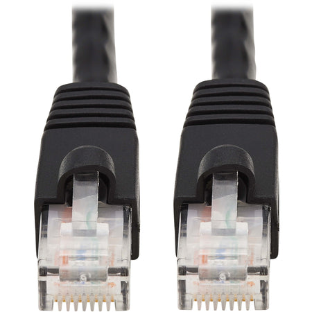 Tripp Lite by Eaton Cat6a 10G Snagless UTP Ethernet Cable (RJ45 M/M) Black 25 ft. (7.62 m) - N261-025-BK