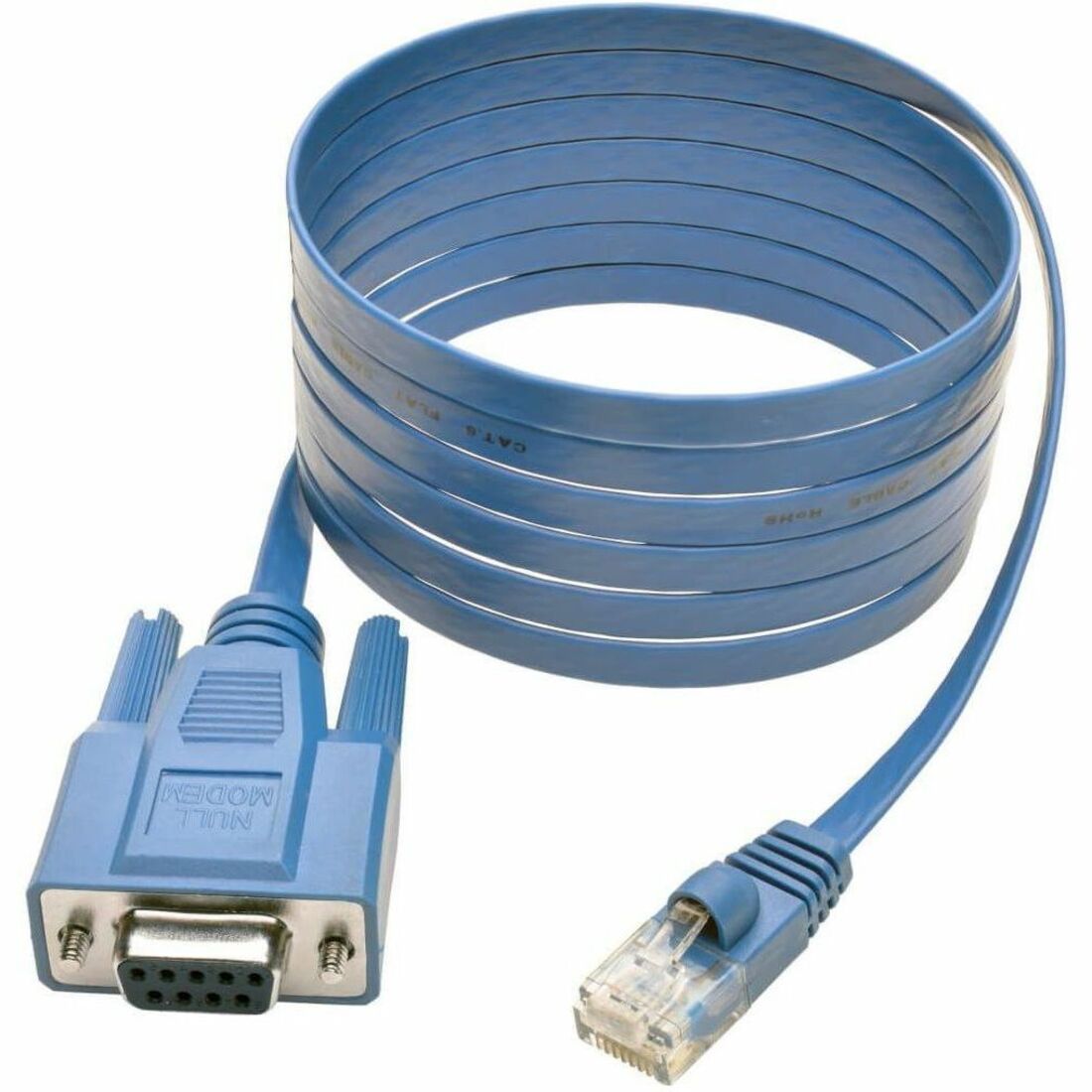 Tripp Lite by Eaton RJ45 to DB9F Cisco Serial Console Port Rollover Cable 6 ft. (1.83 m) - P430-006