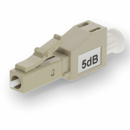 AddOn 2-Pack of 5dB fixed LC Male to LC Female OM1 MMF Simplex Fiber Attenuators - ADD-ATTN-LCPCMM-5DB