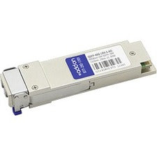 AddOn Cisco QSFP-40G-LR4-S Compatible TAA Compliant 40GBase-LR4 QSFP+ Transceiver (SMF, 1270nm to 1330nm, 10km, LC, DOM) - QSFP-40G-LR4-S-AO