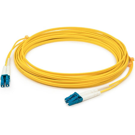 AddOn 20m LC (Male) to LC (Male) Yellow OS2 Duplex Fiber OFNR (Riser-Rated) Patch Cable - ADD-LC-LC-20M9SMF