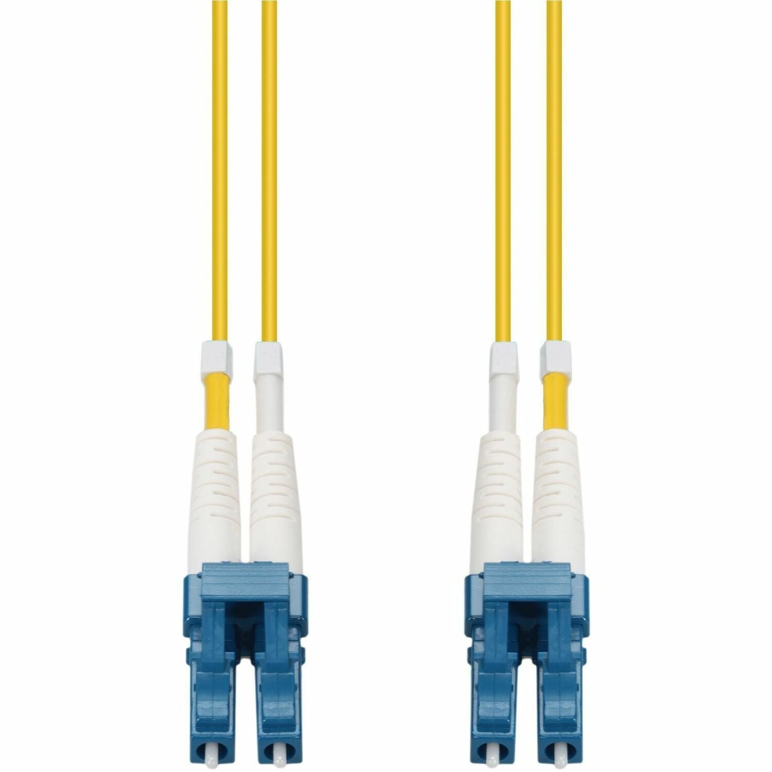 AddOn 20m LC to LC Yellow OS2 Duplex OFNR (Riser-Rated) SMF Fiber Patch Cable - ADD-LC-LC-20M9SMF