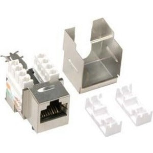 Unirise Cat6 Keystone Jack 110 Type Punch Down, Shielded - KEYC6-SH