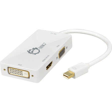 SIIG Mini DisplayPort 1.2 to 4K HDMI/DVI/VGA Conversion Adapter - CB-DP1H11-S1