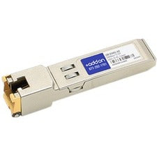 AddOn Calix 100-01661 Compatible TAA Compliant 10/100/1000Base-TX SFP Transceiver (Copper, 100m, RJ-45, Rugged) - 100-01661-AO