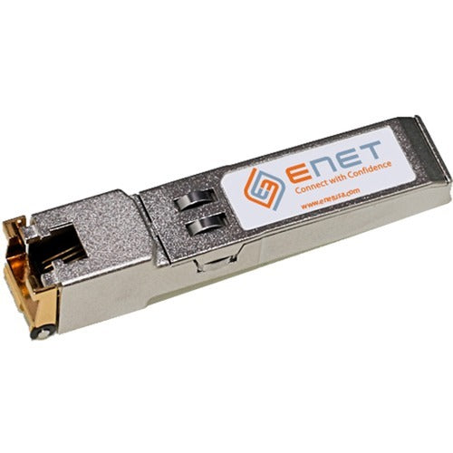 ENET Meraki Compatible SFP-1GB-TX TAA Compliant Functionally Identical 1000BASE-T SFP Copper 100m RJ 45 - SFP-1GB-TX-ENC