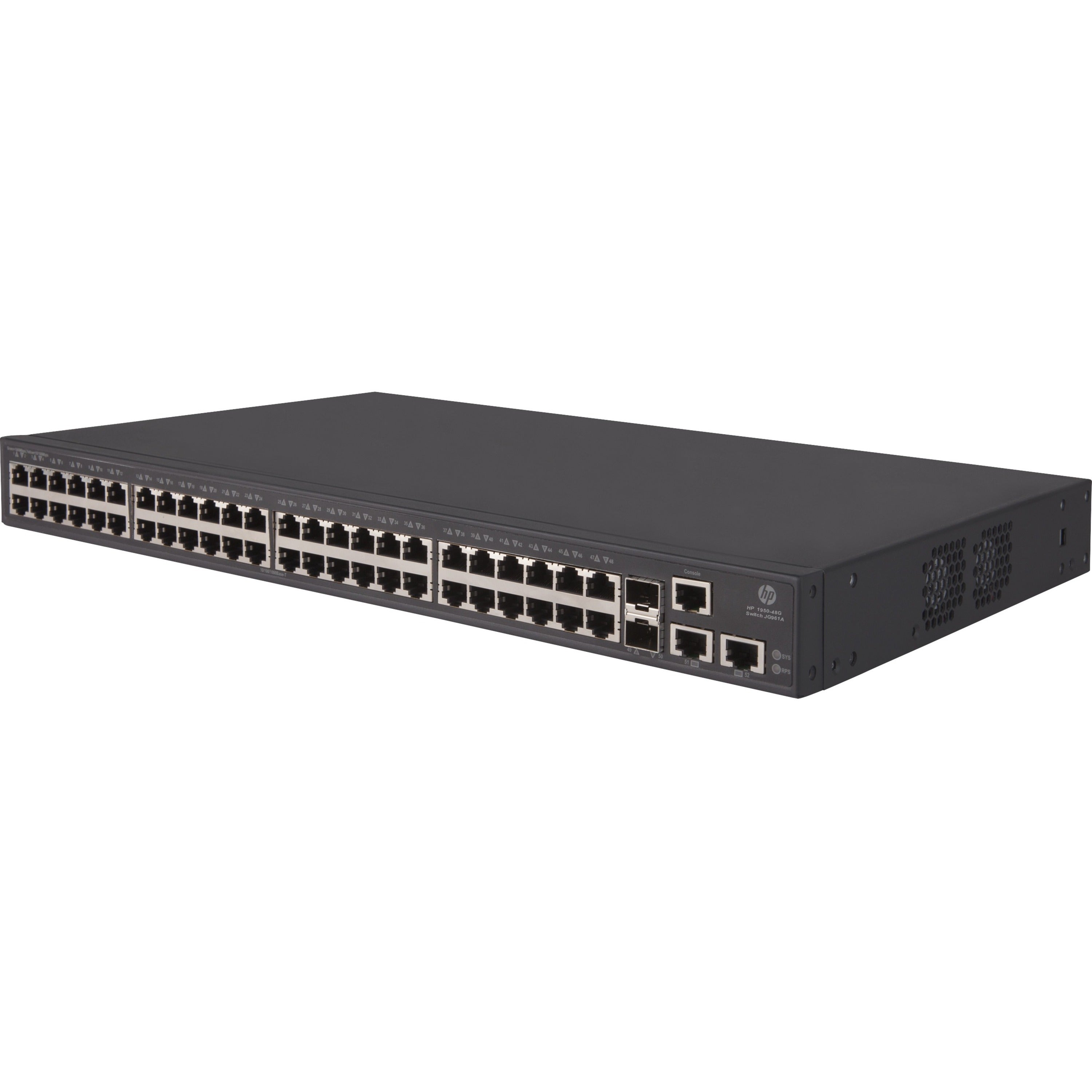 HPE 1950-48G-2SFP+-2XGT Switch - JG961A